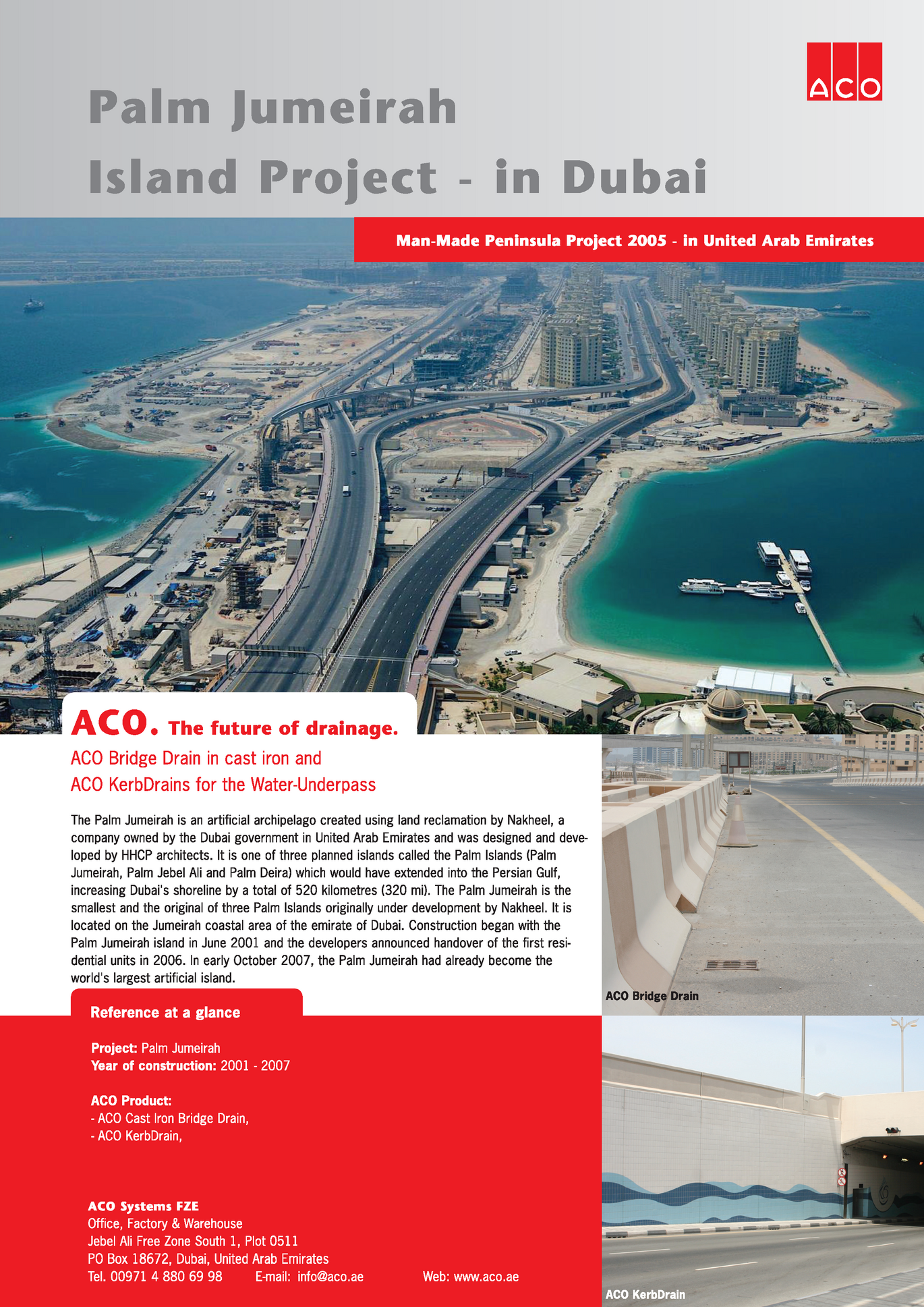 Palm island dubai case study picture