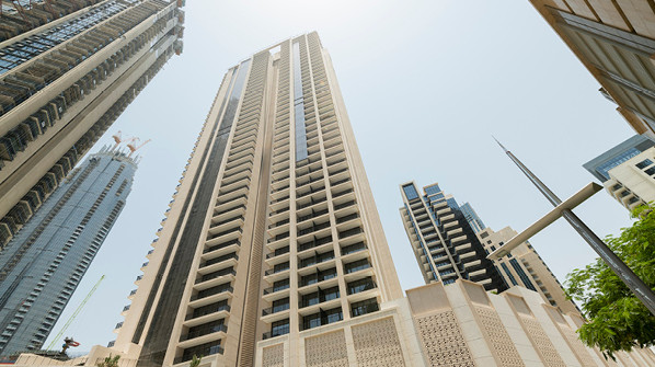 BLVD Cresent Tower in Downtown Dubai BLVD Cresent Tower in Downtown Dubai