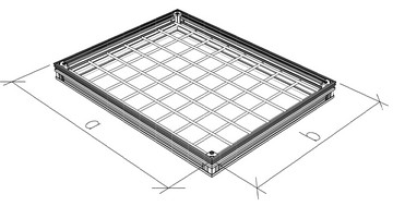 ACO Uniface covers AL - in aluminium