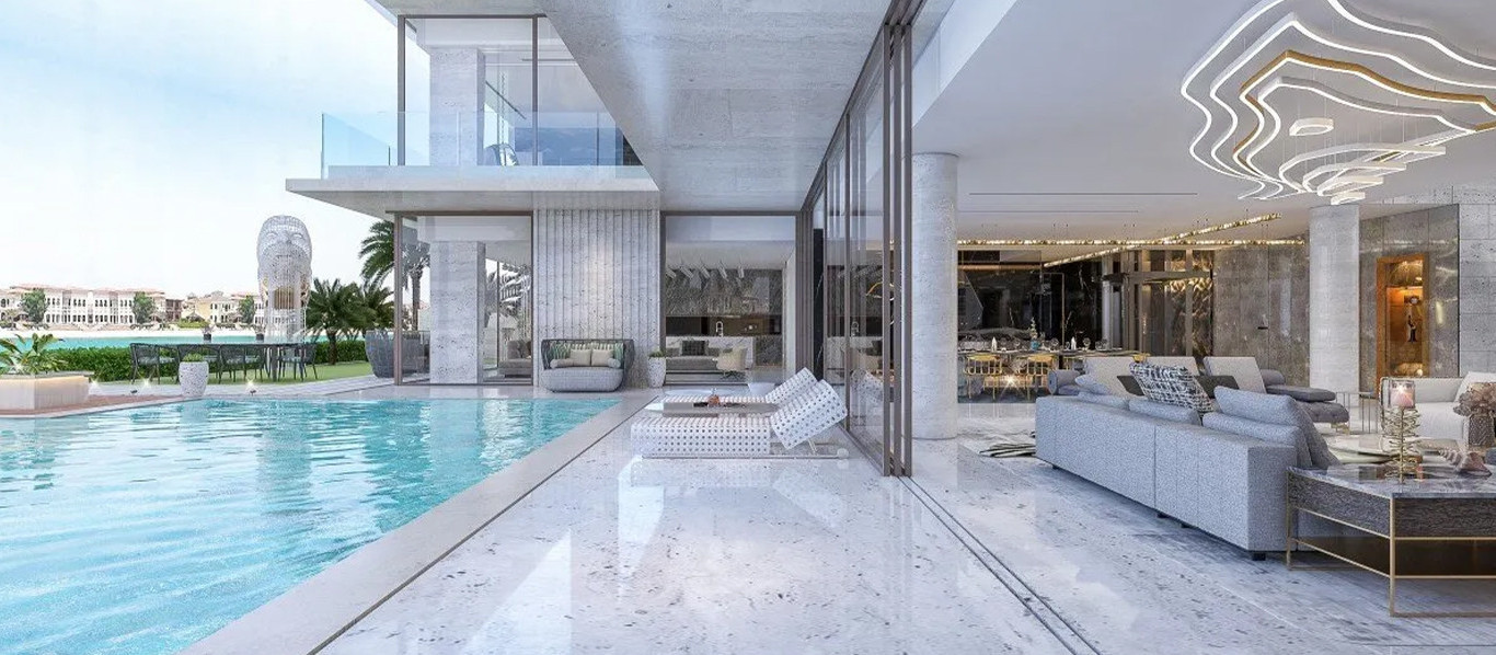 Ultra-luxury villa at Palm Jumeirah in Dubai