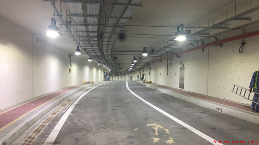 Tunnel Dukhan Highway, Doha