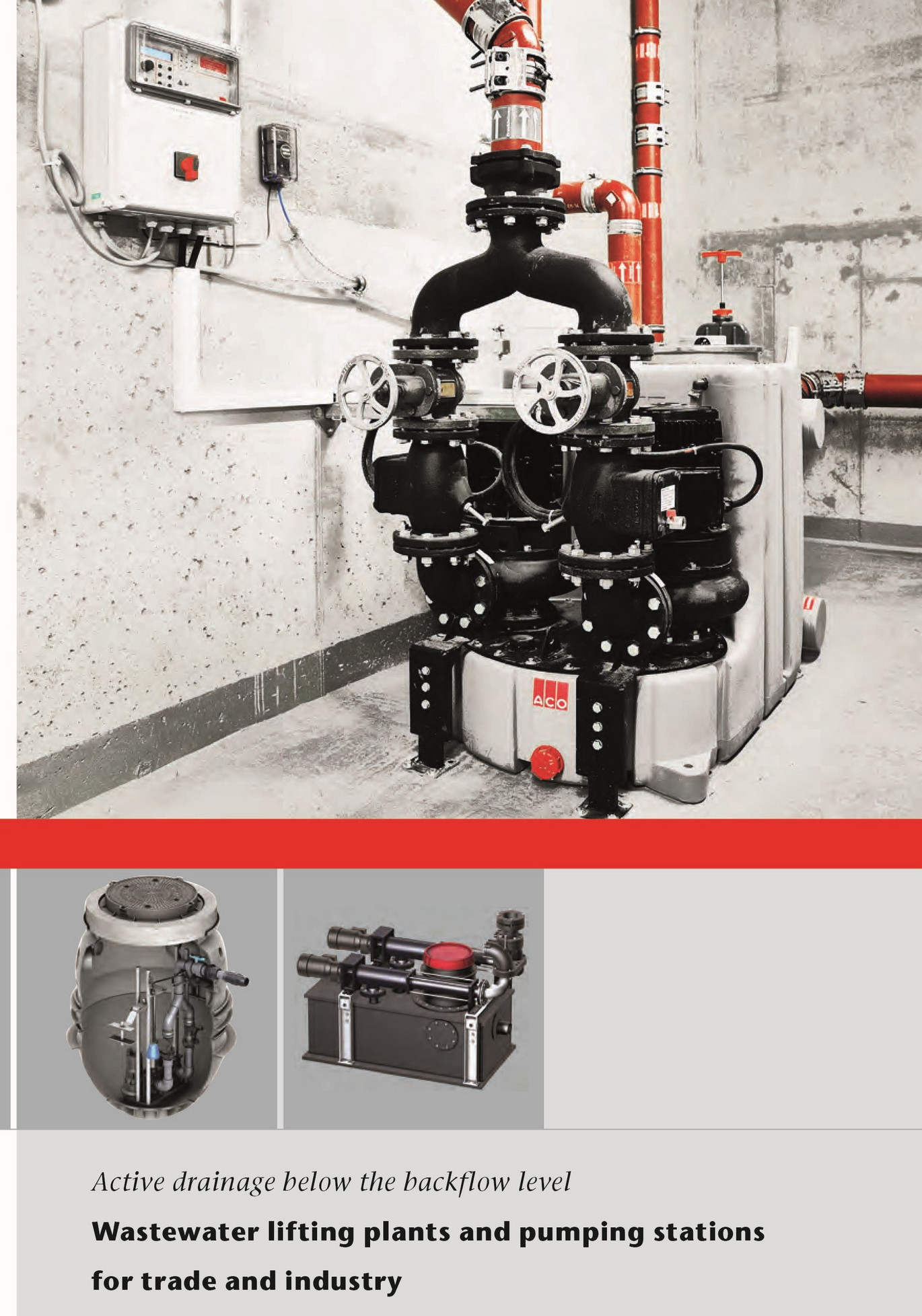 ACO Wastewater Lifting Plants And Pumping Stations For Brochure 