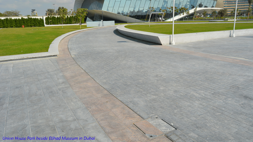 Union House Park beside Etihad Museum in Dubai