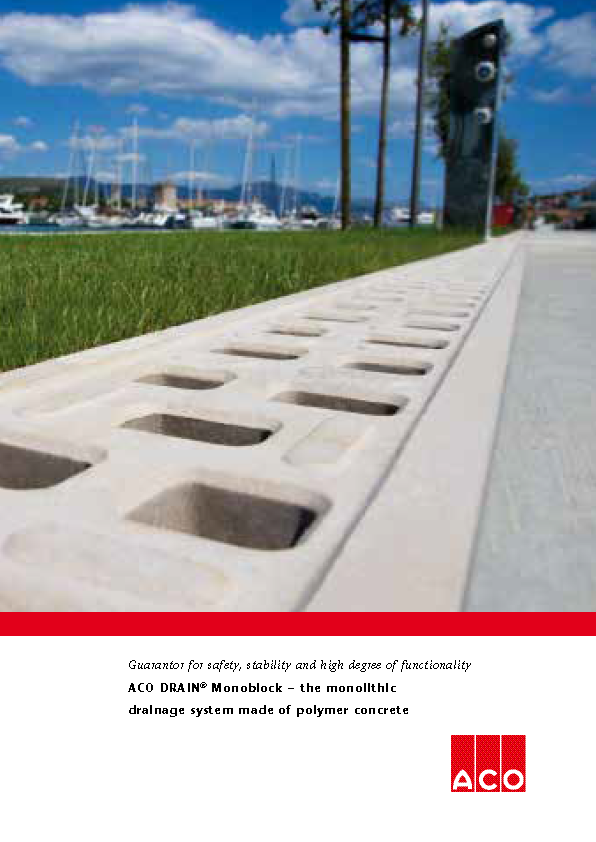 ACO Monoblock Brochure