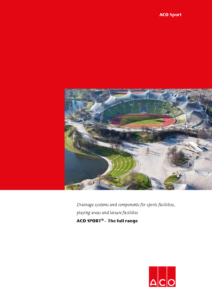 ACO Sport Drainage Catalog