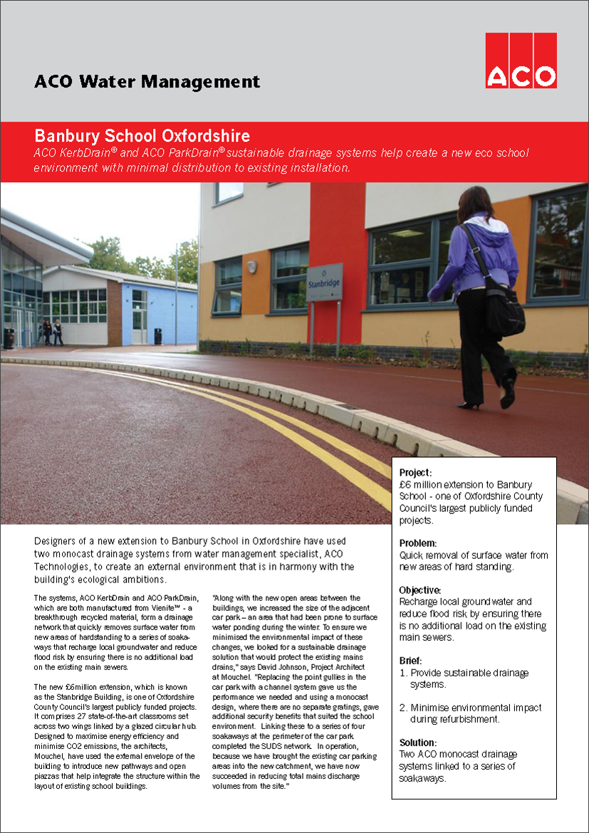 Banbury School in Oxfordshire