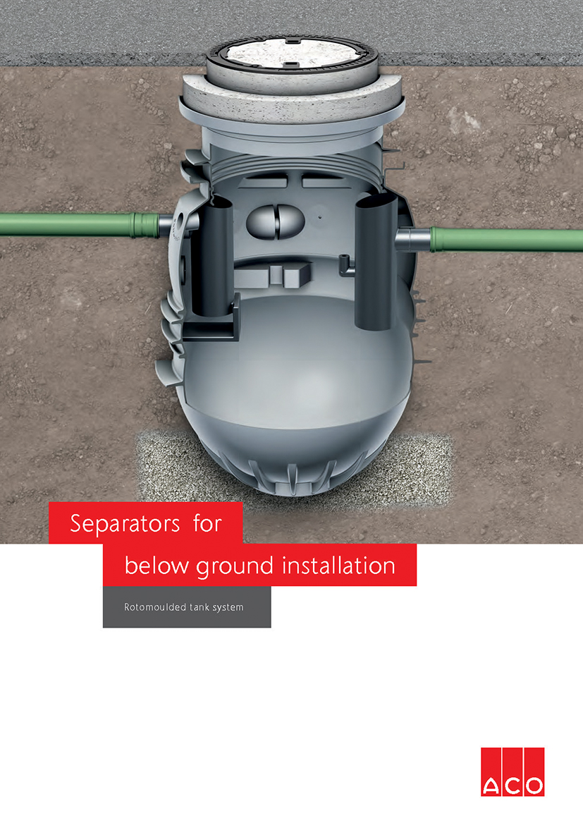 ACO Below-Ground Separator Catalogue