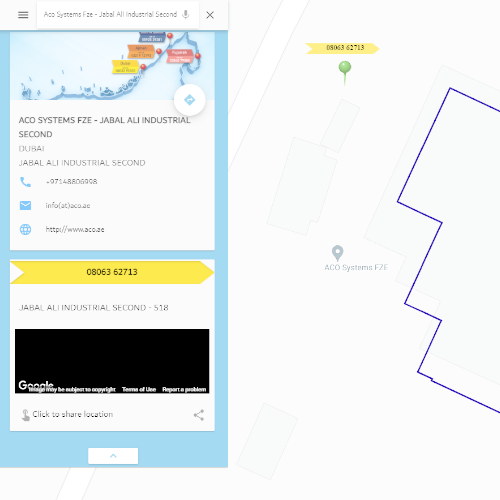 ACO Systems FZE location at Makani.ae