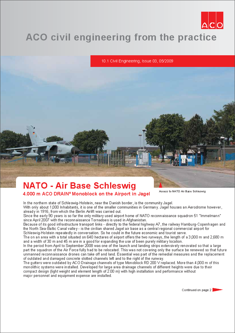 NATO-Airbase Schleswig in Jagel