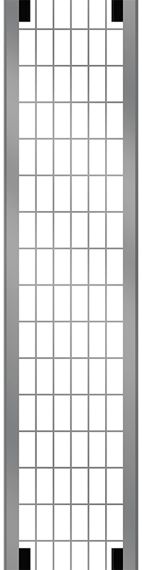 Mesh grating - stainless or galvanized steel