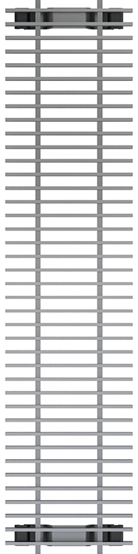 Transverse grating - stainless or galvanized steel