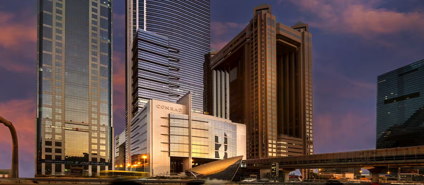 Conrad Hotel at Sheikh Zayed Road in Dubai