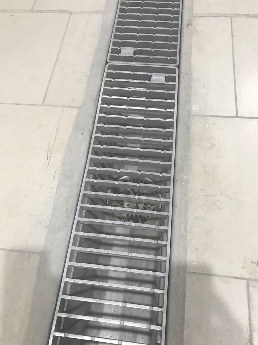 ACO Modular channel in stainless steel